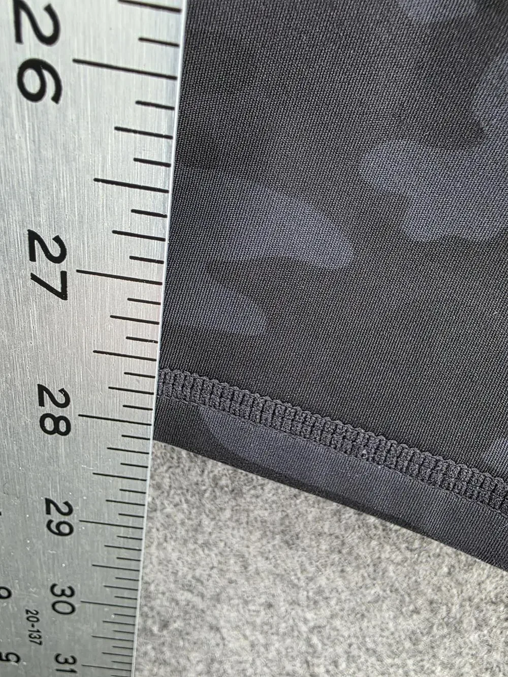 Fabletics Leggings Mens M Black Motion 365+ Compression Camo Pockets Stretch